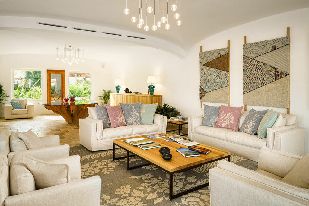 Sant'Efis Hotel luxury hall interior design Pula