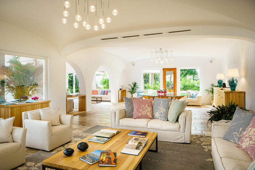 Sant'Efis Hotel luxury hall interior design Pula