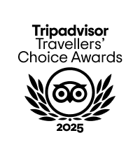 Badge TripAdvisor Travellers' Choice 2025 Sant'Efis Hotel