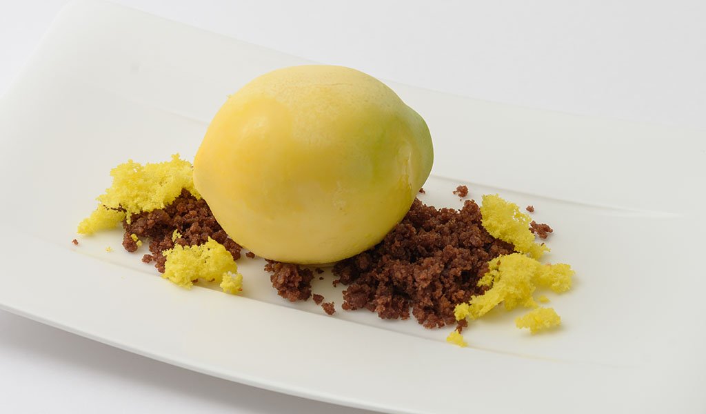 Piatto gourmet della tradizione sarda rivisitata presso il Ristorante Don Carlo a Pula