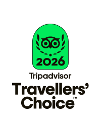 Badge TripAdvisor Travellers' Choice 2026 Sant'Efis Hotel